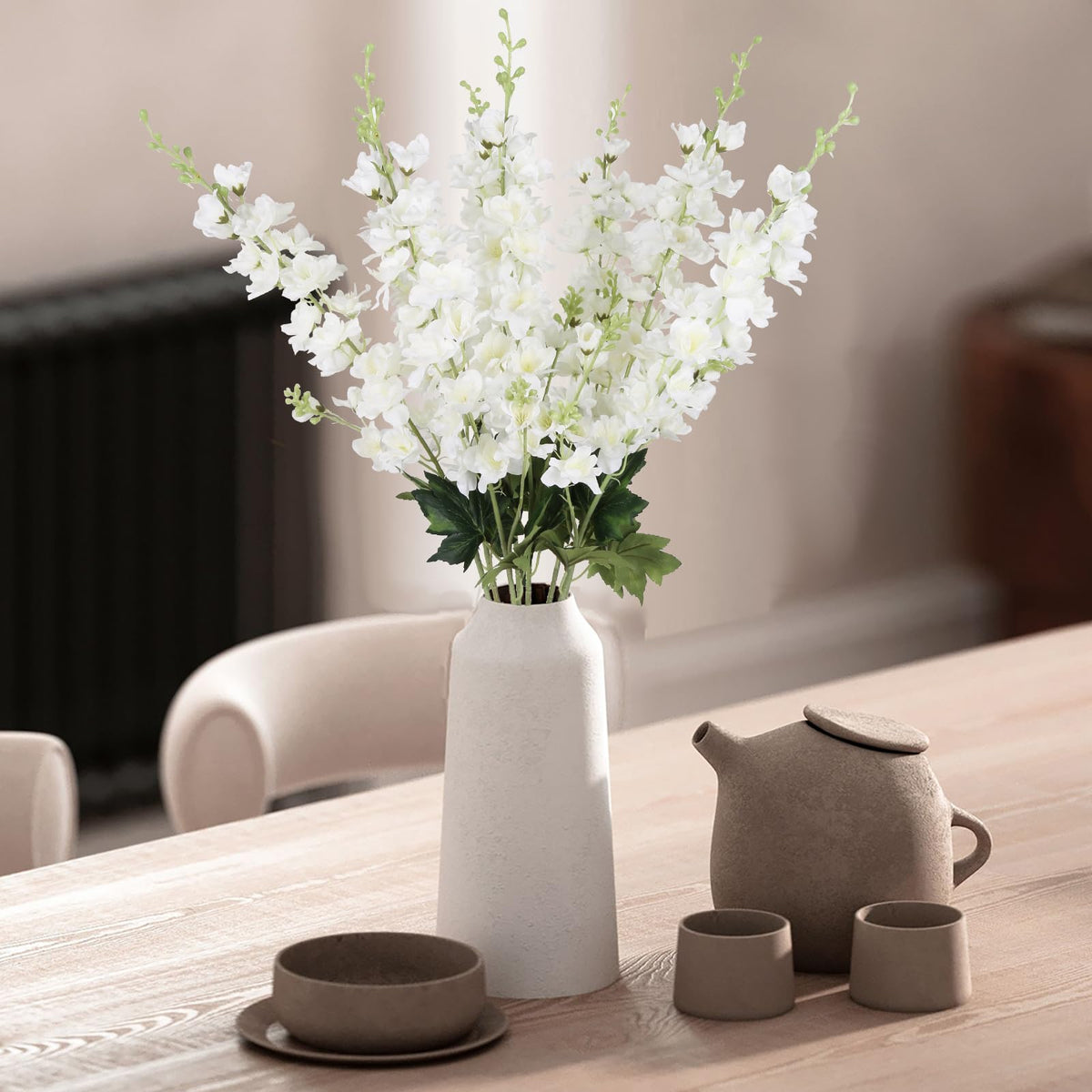 Fqueelvys delphinium stems, 33-86 cm height, for tall vases