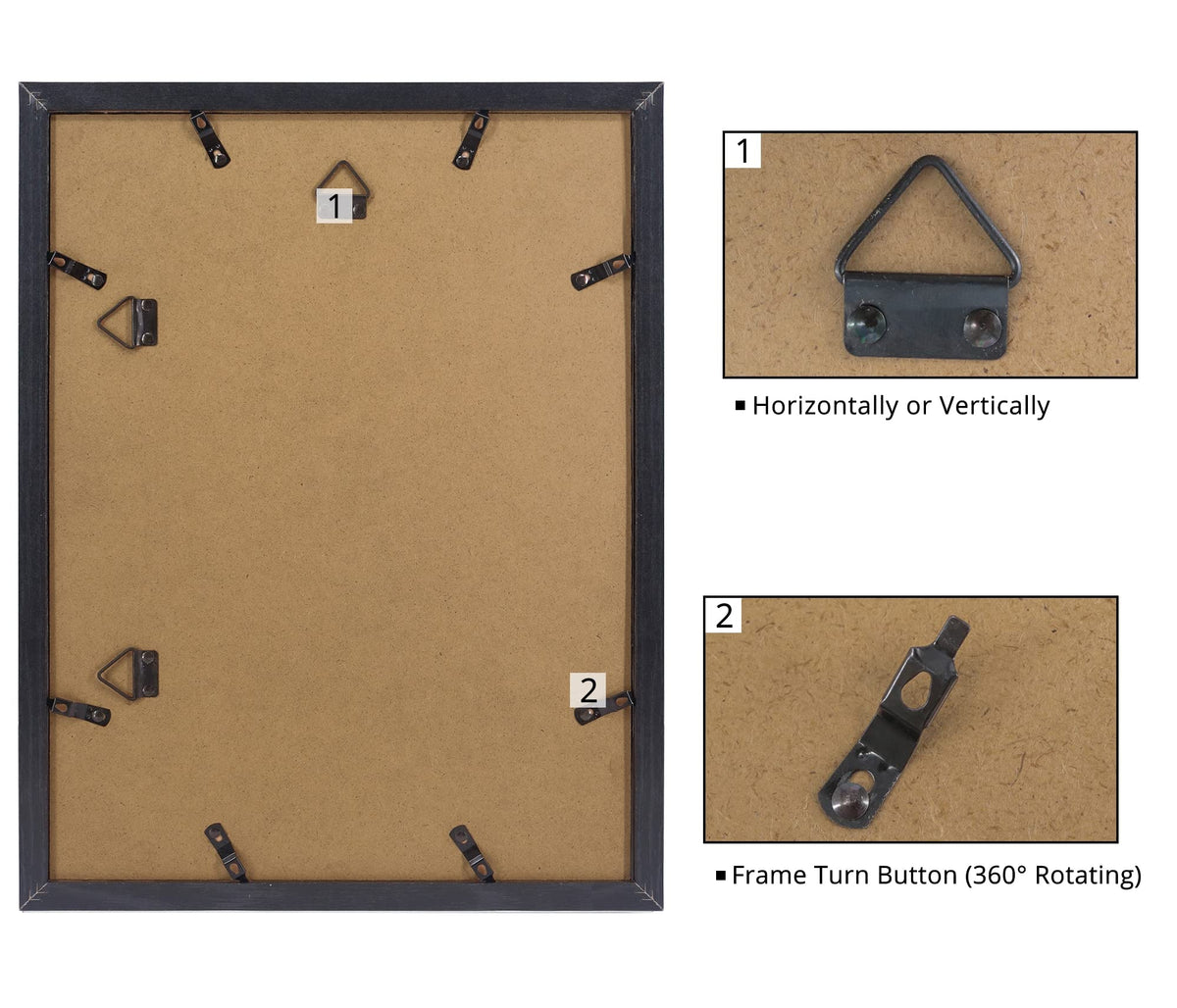 FramePro wall-mount capability enables easy home or classroom display.