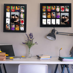 Scratch-resistant acrylic protects FramePro School Years memories from wear.