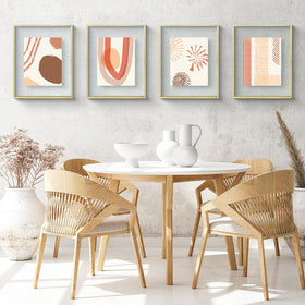 Frametory 16x20 floating frame gold back panel secures photos.