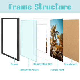 Frametory frame on wall adds timeless elegance to living spaces and offices