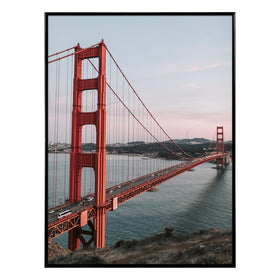 Frametory 18x24 frame front view with black metal finish for clean photo display.
