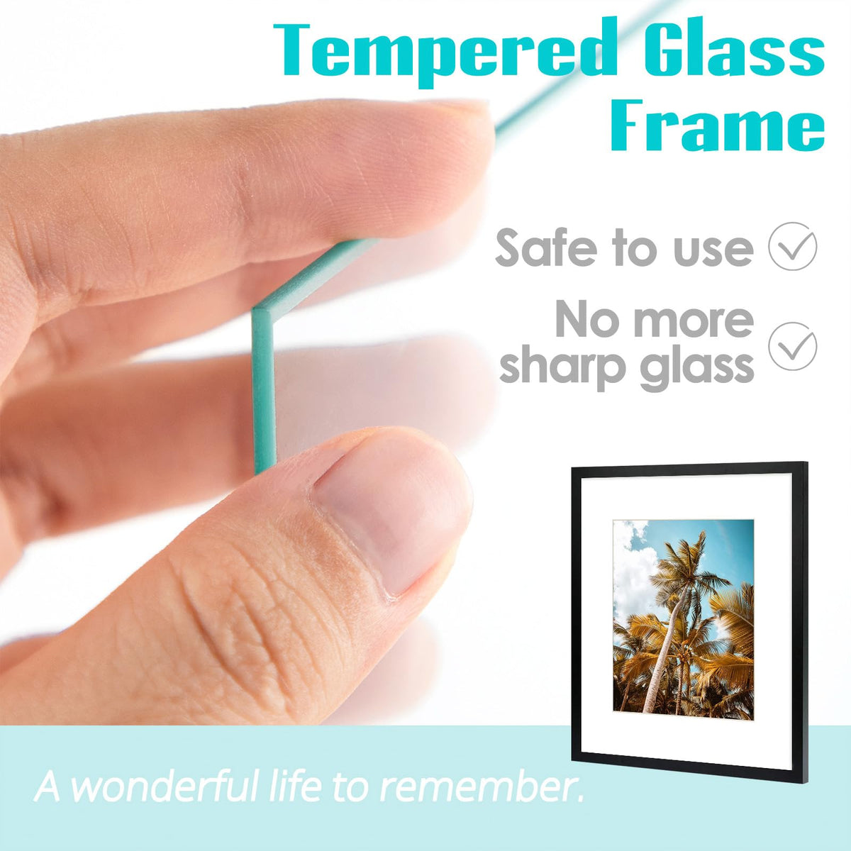 Frametory sturdy back hangers support vertical or horizontal mounting
