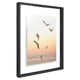 Elegant gallery-style Frametory frame enhances home or office decor