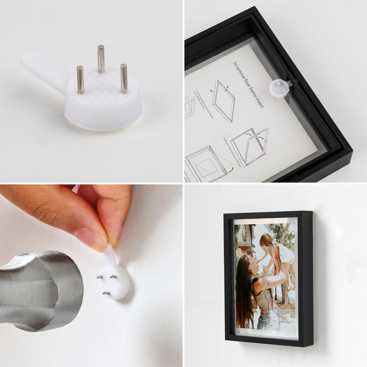 Gift-ready Frametory floating frame for memories and keepsakes