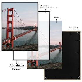 Frametory clip system keeps pictures secure with easy access.