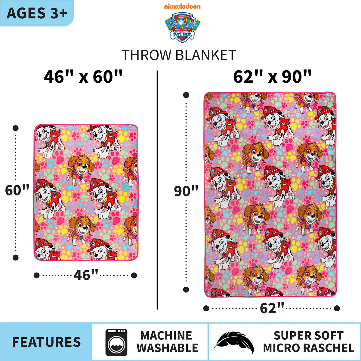 Franco 46x60 throw size perfect for naps and couch cuddles