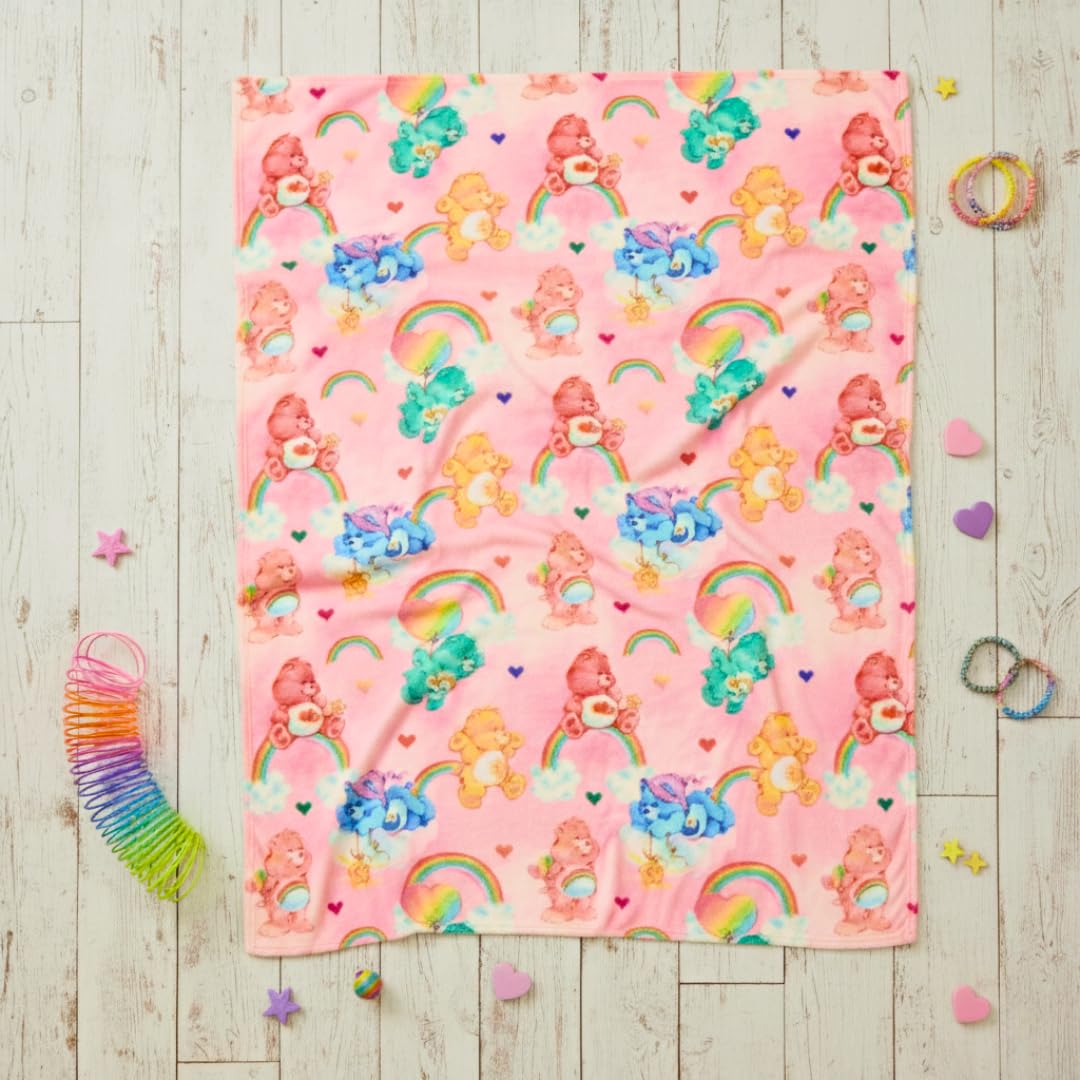 Franco Care Bears throw ideal for movie nights and cozy evenings