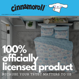 Franco Cinnamoroll reversible design lets you switch looks quickly.