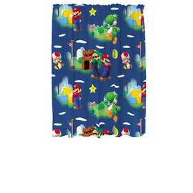 Franco curtains include rod pocket for easy hanging on standard rods.