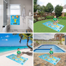 Franco easy-care towel is machine washable and durable.