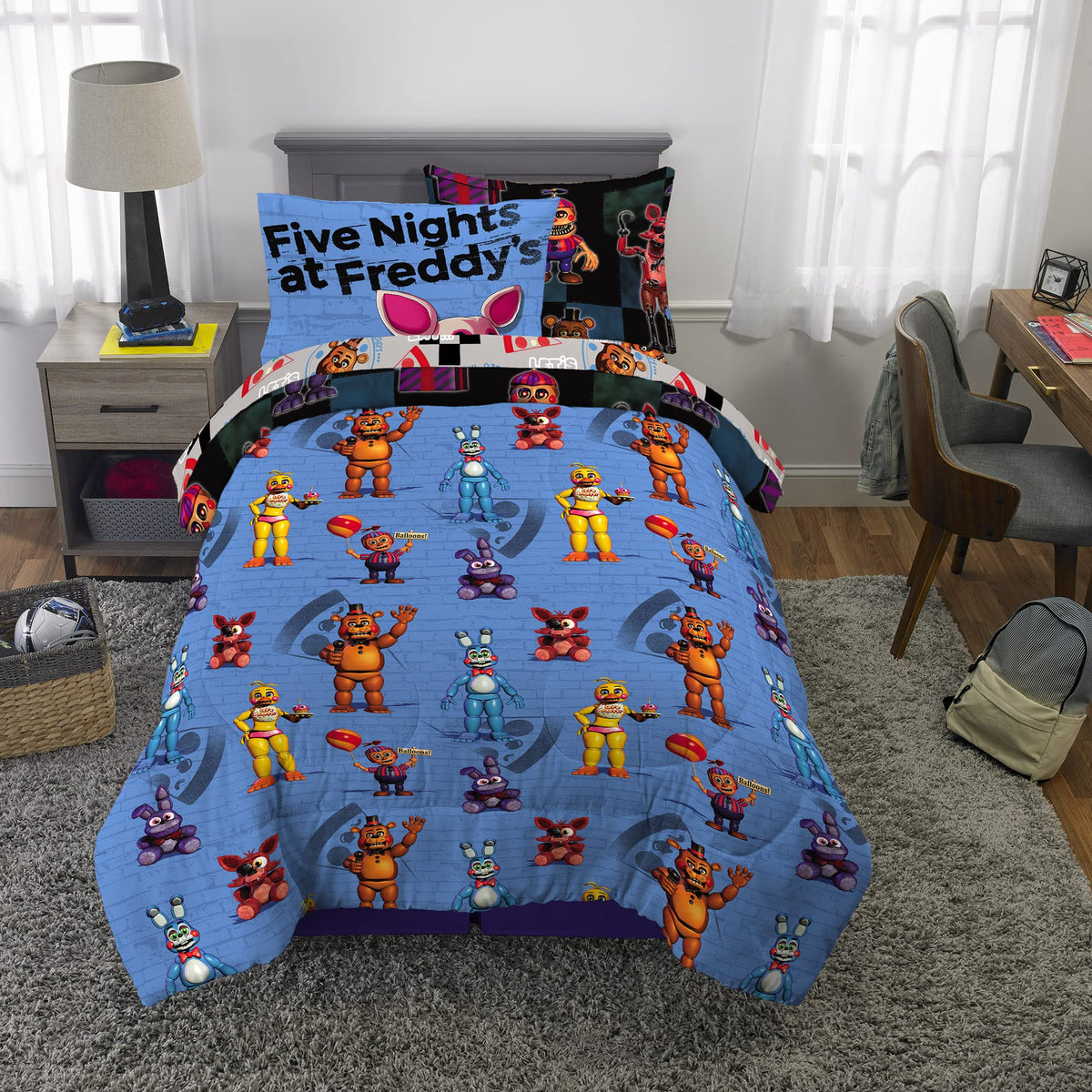 Franco FNAF sheets are machine washable and durable for busy families.