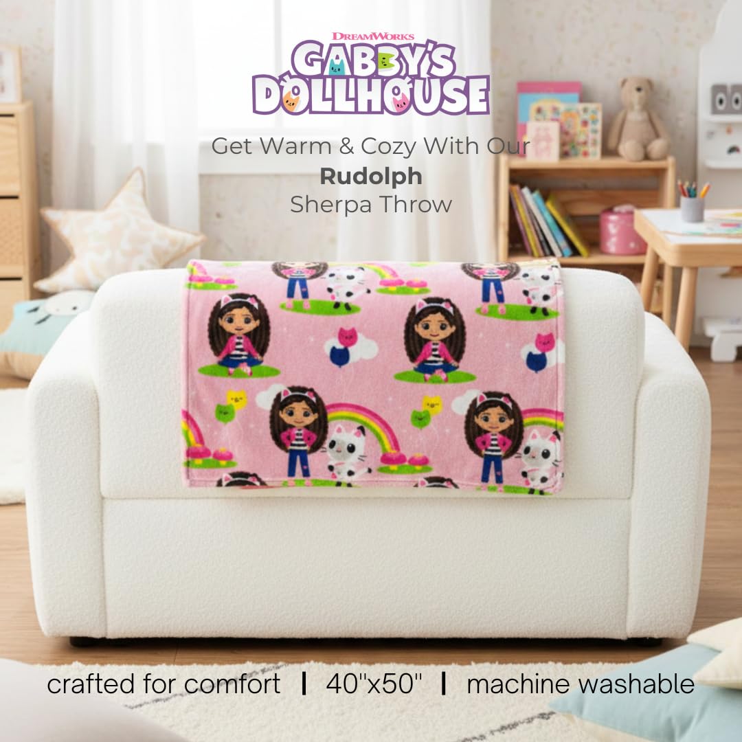 Franco Gabby's Dollhouse throw soft texture close-up emphasizes silky touch and warmth.