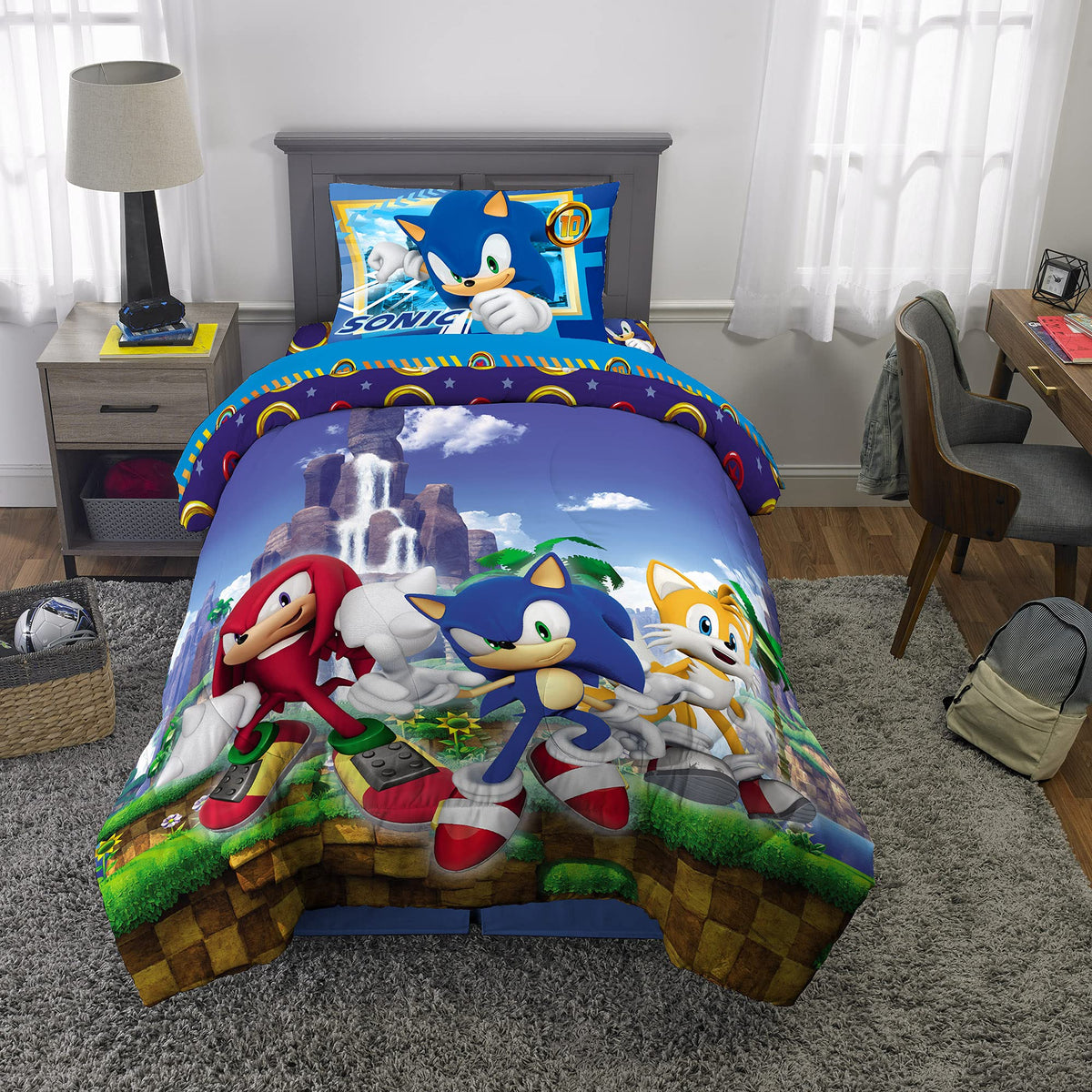 Franco microfiber bedding endures washing while staying soft for kids.