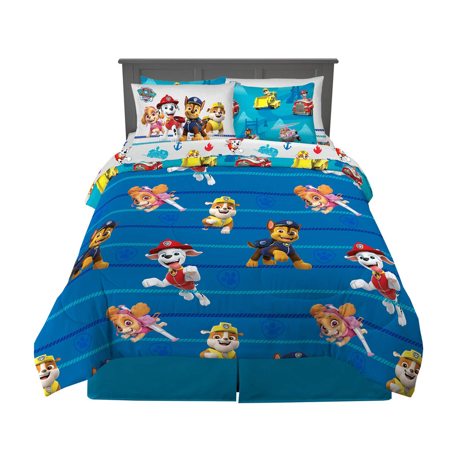 Franco Paw Patrol comforter with rescue pups for cozy nights