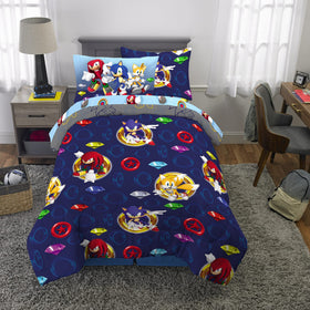 Franco Kids Bedding pillowcases and shams create a coordinated look with framed character art.
