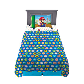 Franco Mario kids fitted sheet with deep pockets for snug twin mattresses