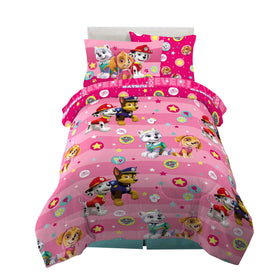 Franco Paw Patrol reversible comforter shows two looks for bedtime fun