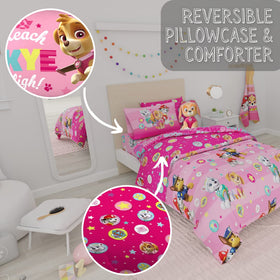 Franco Paw Patrol fitted sheet offers soft, snug comfort