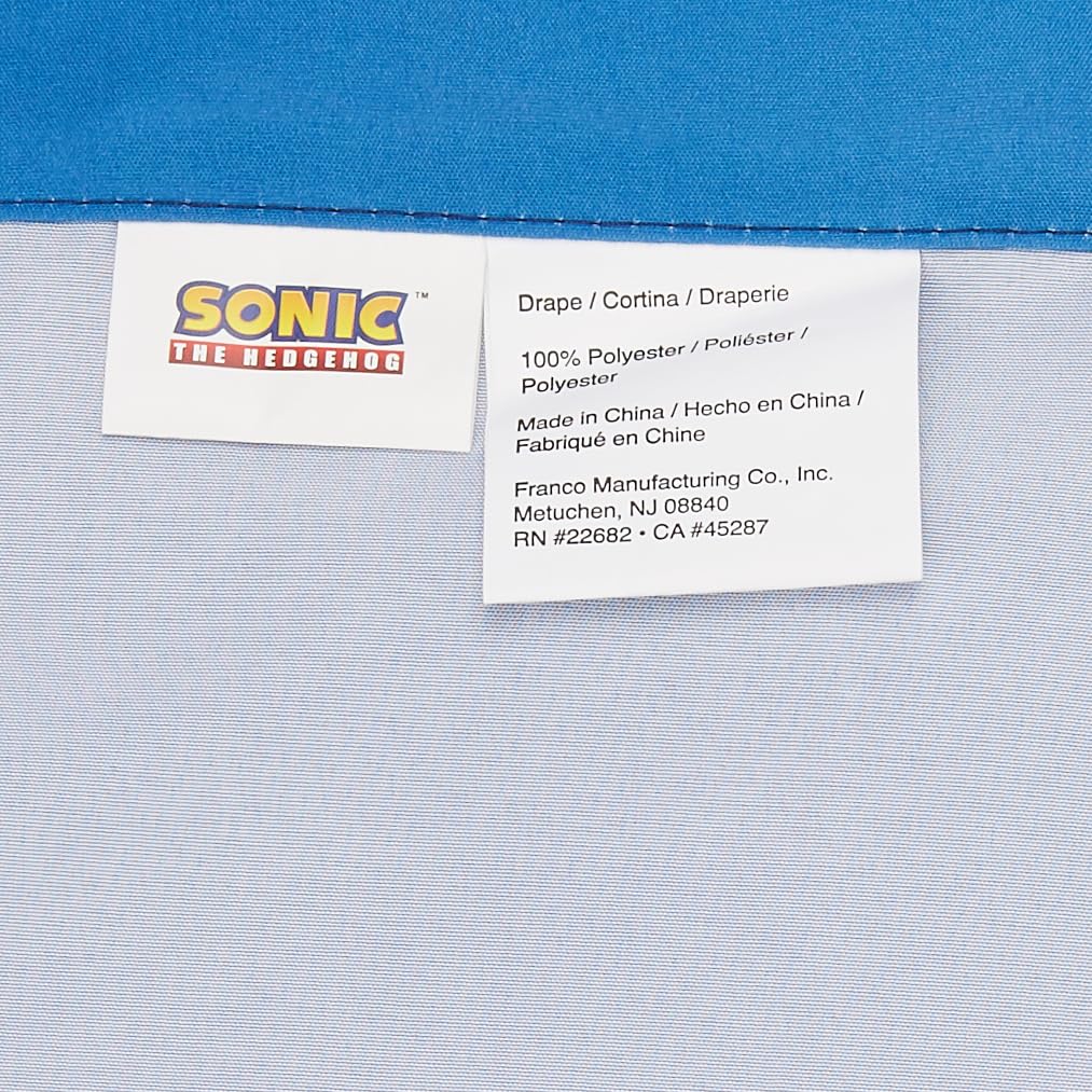 Franco Sonic-curtains crafted in soft microfiber offer gentle light filtering.