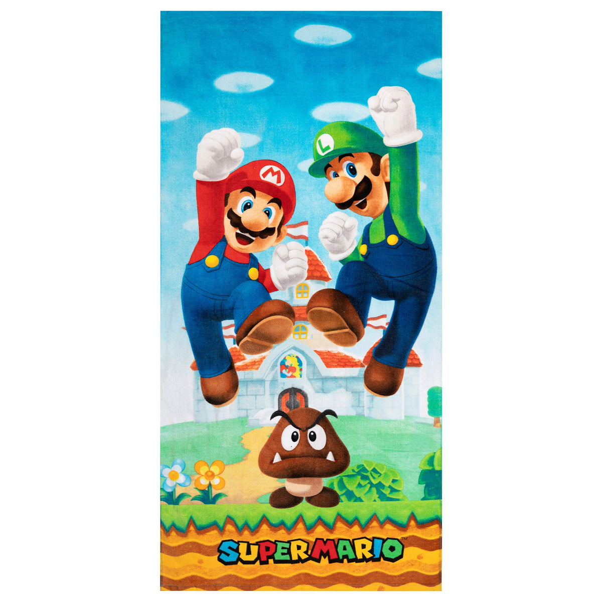 Franco Mario towel usable indoors and outdoors for beach days.