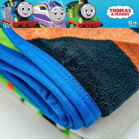 Franco Thomas and Friends throw is easy to care, machine washable and dryer safe.
