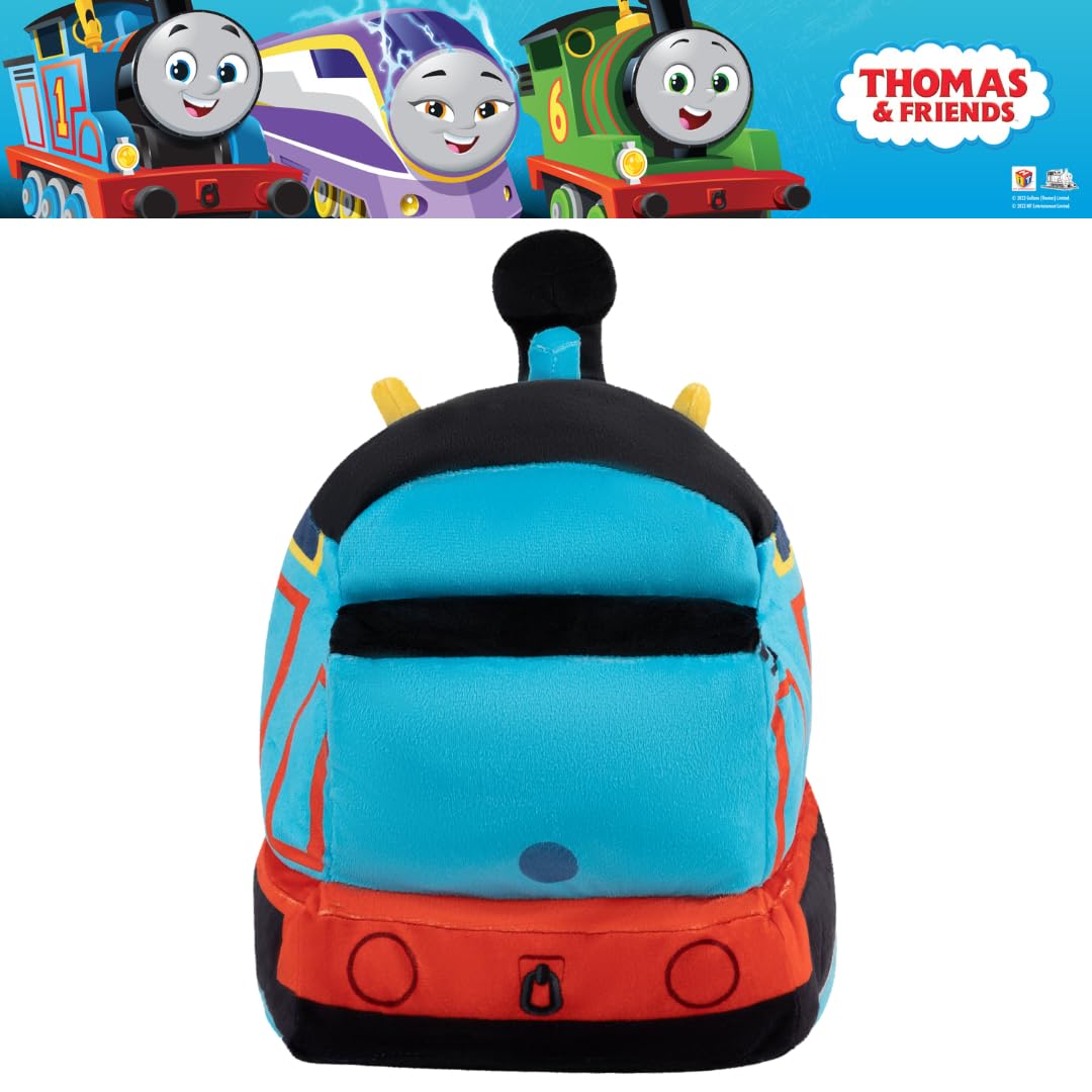 Franco Thomas bedroom decor plush adds cheerful Thomas charm.