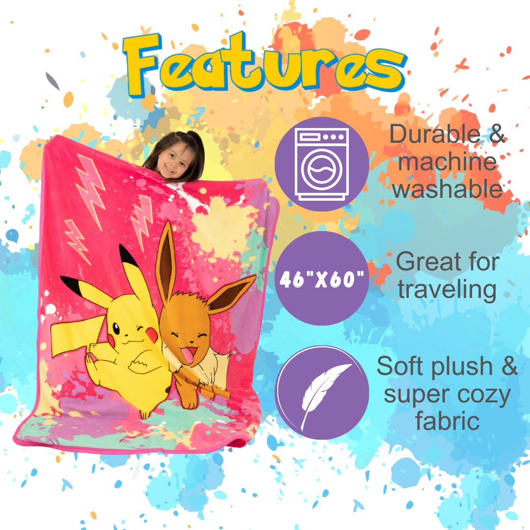 Lightweight Franco throw ideal for travel, sleepovers and nap time
