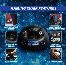 FranFusion gamer room decor chair adds a playful galaxy-inspired seating option