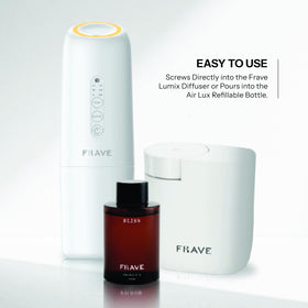 Frave Bliss bedroom scene with subtle, calming fragrance notes.