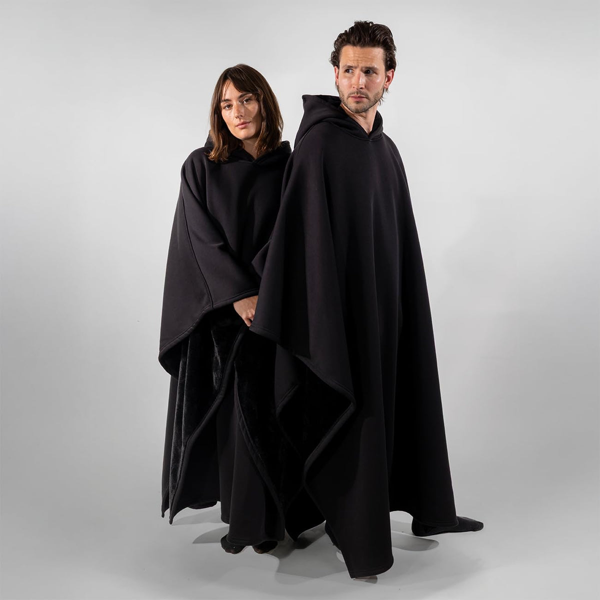 FREE THE SHEEP Eden Hoodie hood and fur lining emphasize soothing shelter-like comfort.
