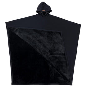 Free The Sheep Eden Hoodie obsidian front view showcases oversized comfort and warmth.