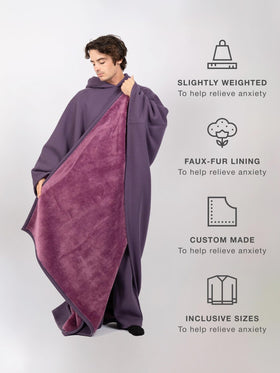 One-size Eden Hoodie fits XS–6XL for inclusive comfort.