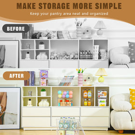 Freebat multi-purpose storage bins for office and bedroom decluttering.
