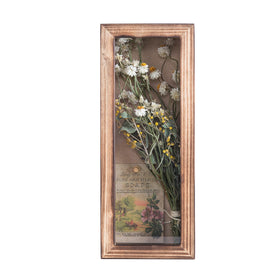 Freezing Point shadow box frame highlights wedding bouquet memories in modern display