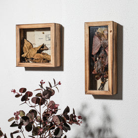 Freezing Point shadow box uses magnetic opening-closing design for easy updates