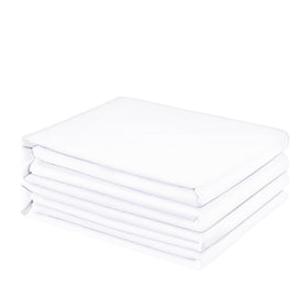 FreshCulture king flat sheets 2-pack packaging for convenient storage.