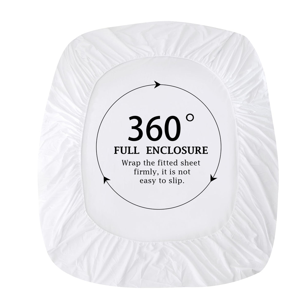 FreshCulture OEKO-TEX certified label on sheet signaling safety and durability