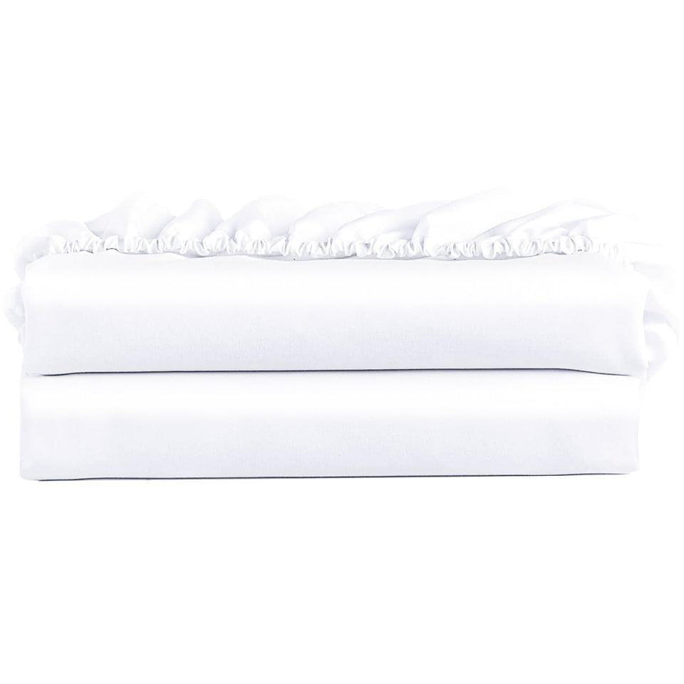FreshCulture Queen Fitted Sheet 2-pack with a snug fit for mattresses up to 16 inches