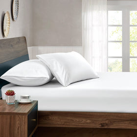 FreshCulture twin fitted sheets 75-inch measure ready for standard twin mattresses.