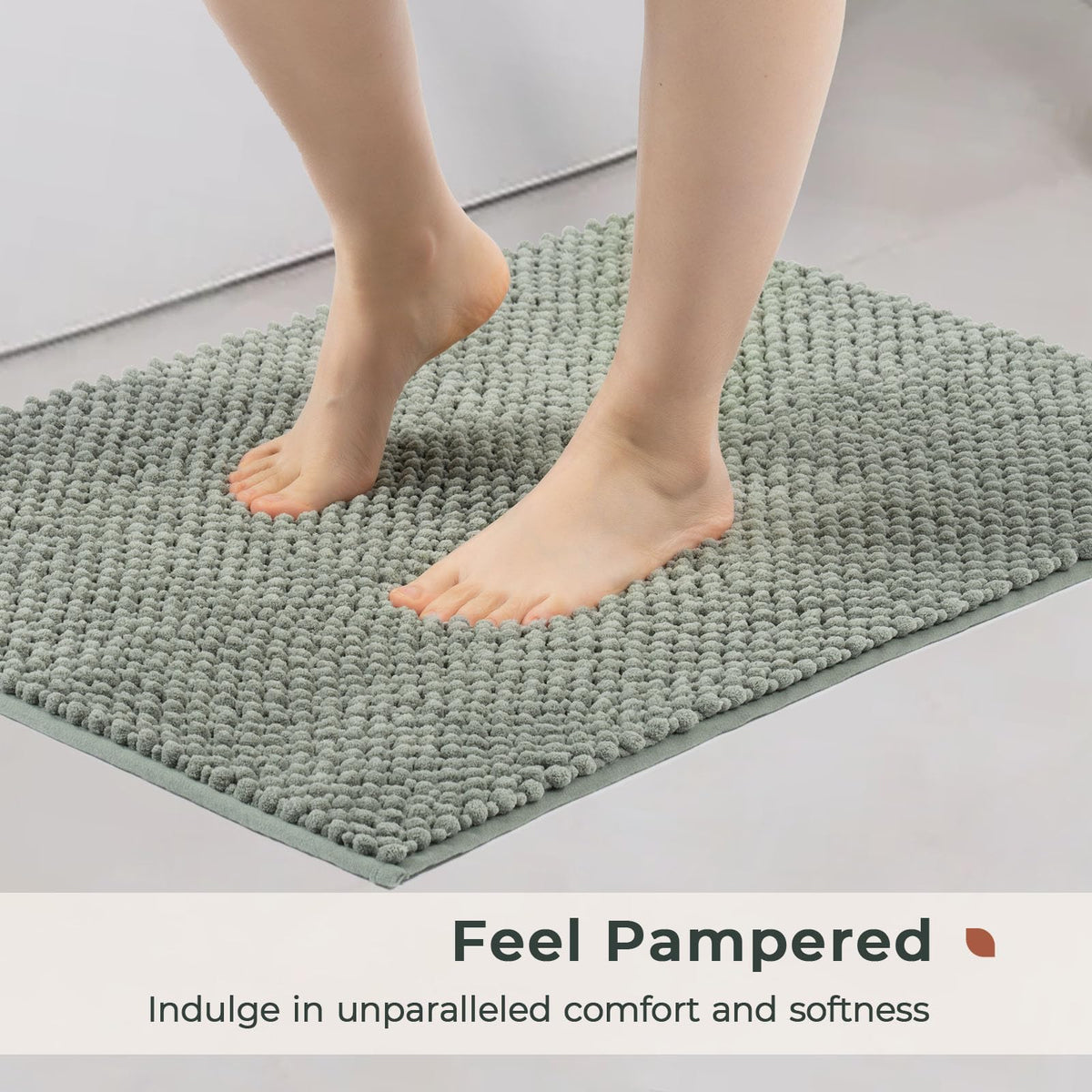Close-up of soft chenille yarn highlighting luxurious comfort.
