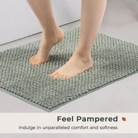 Close-up of soft chenille yarn highlighting luxurious comfort.