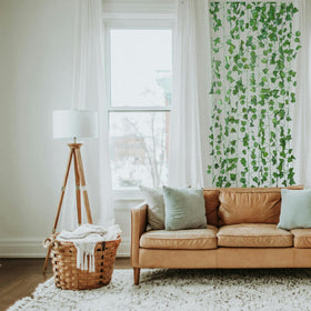 Freyalife artificial ivy living room accent elevates decor.
