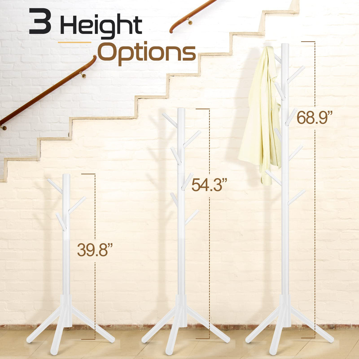 Freyawin compact footprint fits narrow hallways, enabling space-saving organization.
