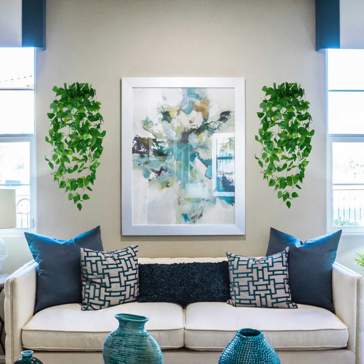 Freylife cafe wall decor ivy brings greenery to spaces