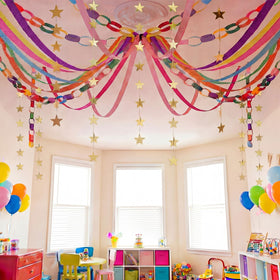 Frienda double-sided tape, easy ceiling installation without nails.