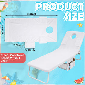Frienda lounge chair towel fits standard lounges for full coverage and comfort.