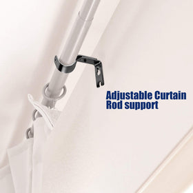 Frienda metal bracket with rust resistant coating for indoor and outdoor use.
