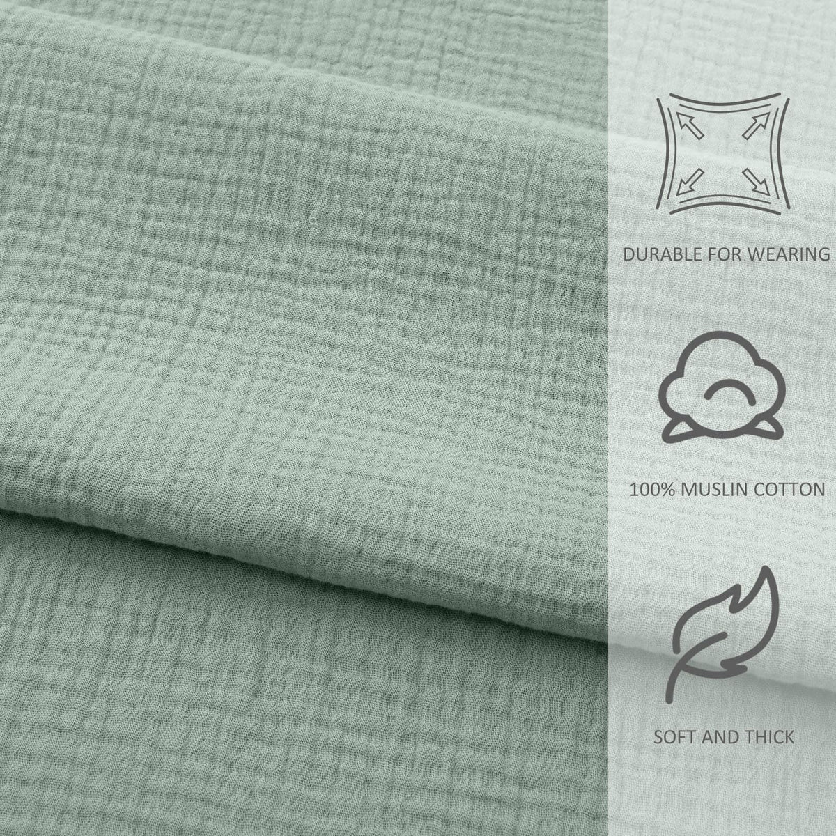 Frienda hooded towel texture showing plush softness for baby skin