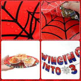 FRIENDISU Spider 7-inch plates handle snacks reliably.
